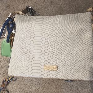Silver colored Consuela Purse
